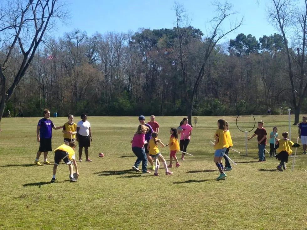 Bring Your Kids To Play Quidditch In Pecan Park
