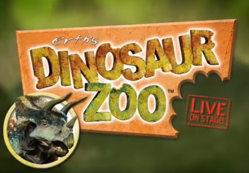 ERTH’s Dinosaur Zoo Will Be Presented This Sunday