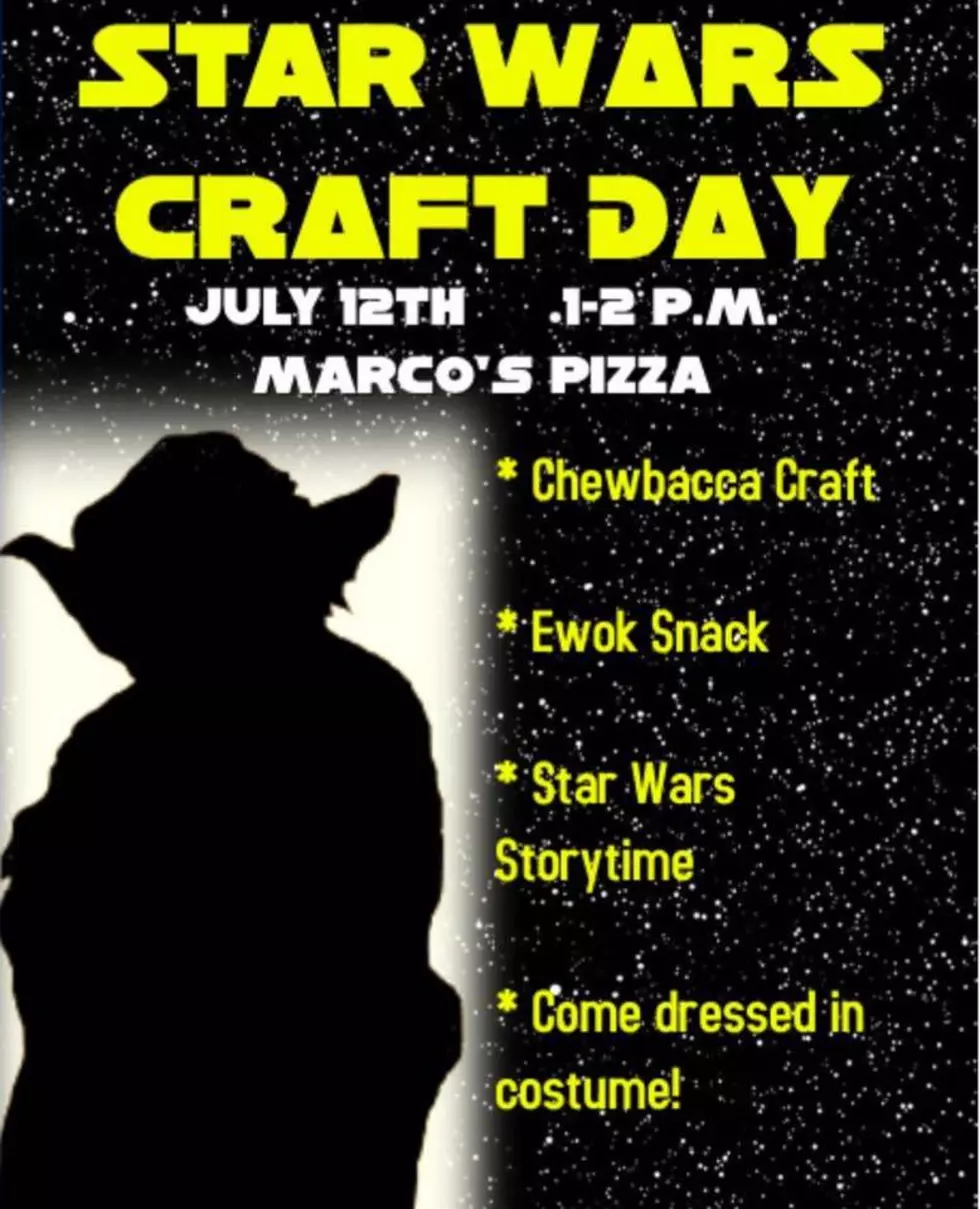 Bring the Kids Star Wars Craft Day Today