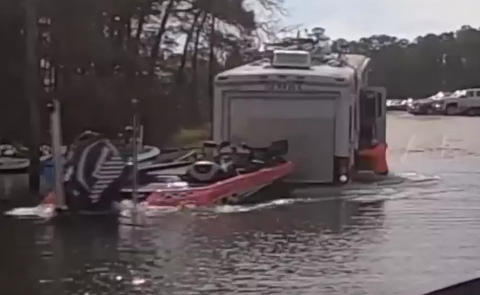 Man's Best Friend Sinks His RV In Lake Sam Rayburn