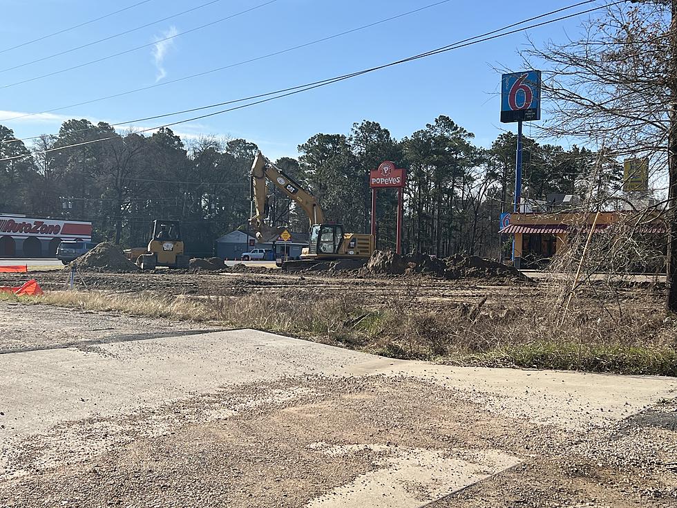 What Is Going On Next To Popeyes On Timberland Drive in Lufkin, Texas?