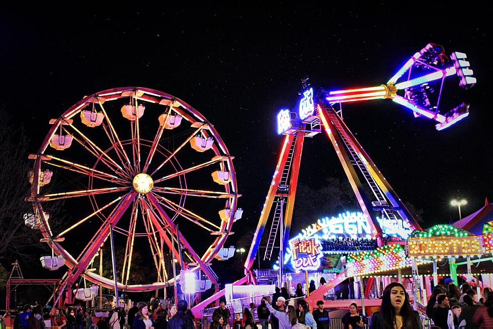 A Carnival Is Sprouting Up Behind The Mall In Lufkin, Texas