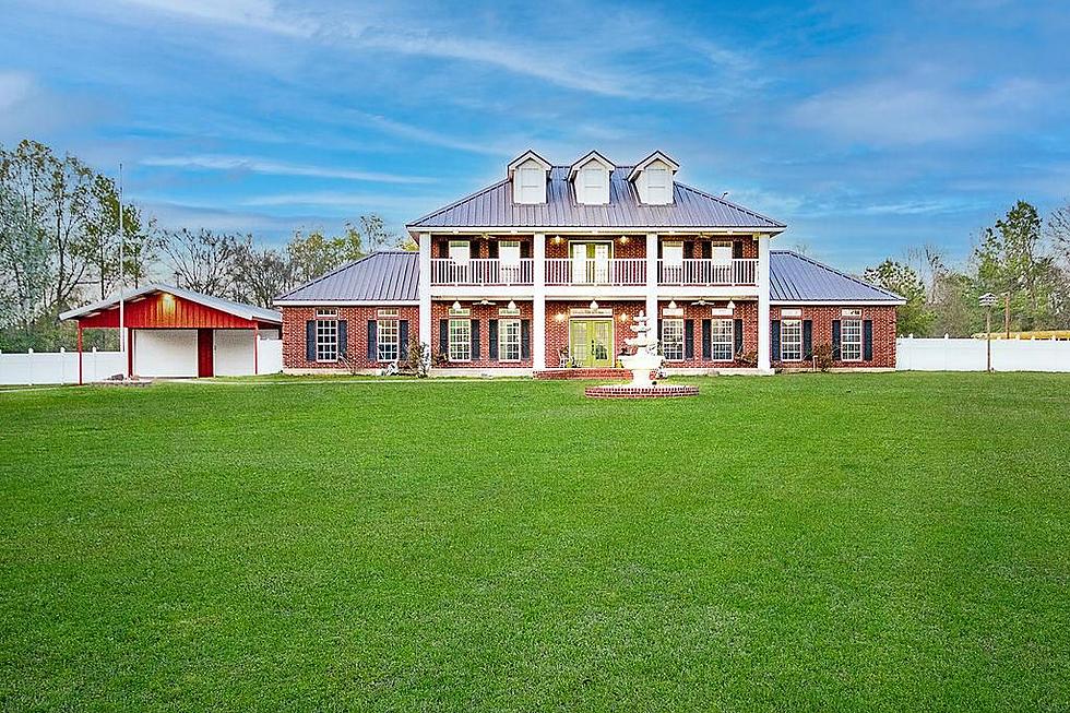This Big Diboll, Texas Home Has Two Barns And A Waterslide