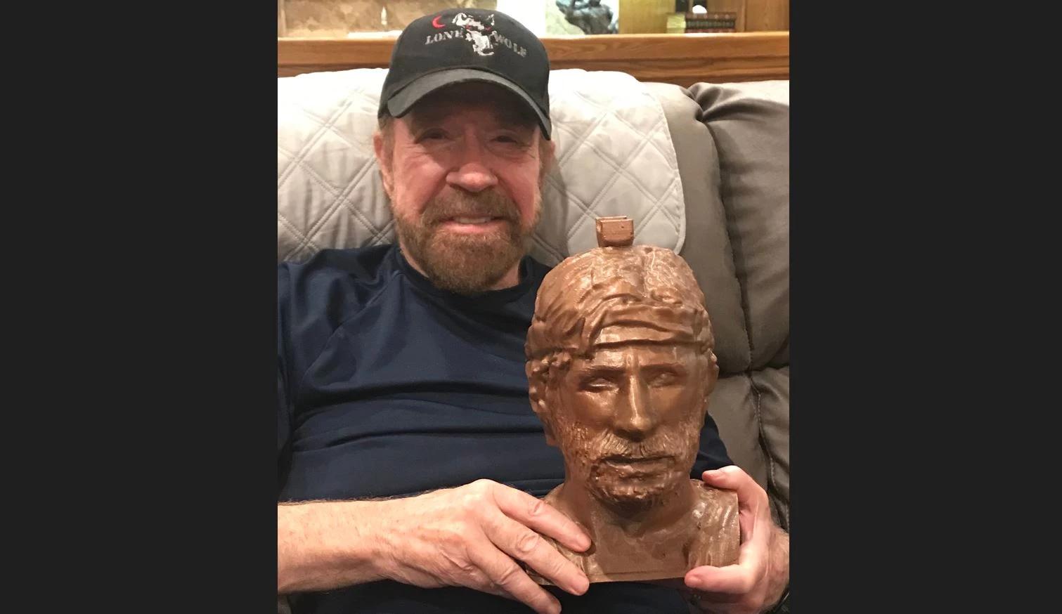 Company In Nacogdoches, Texas Sends Chuck Norris His Own Head