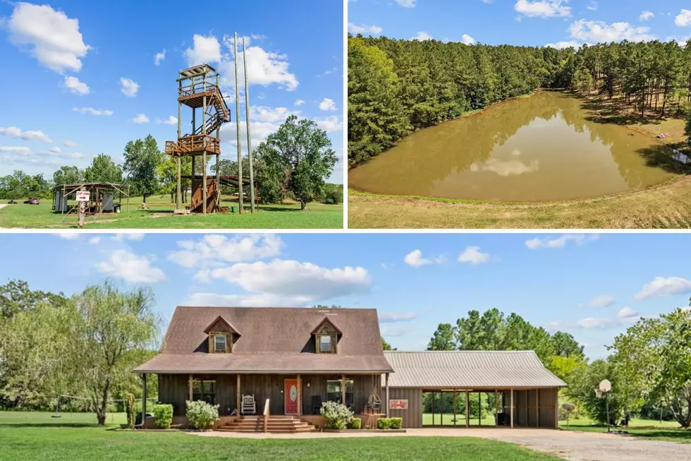 Get Your Own Zip Line Park With This Property in Nacogdoches, Texas