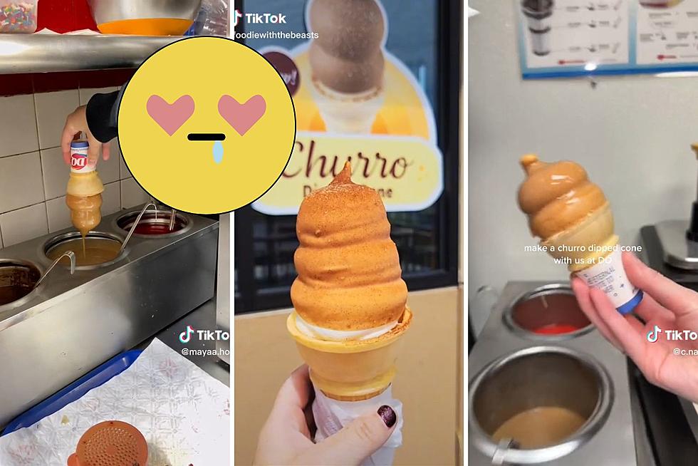 Texas Is Obsessed With This New Churro Dipped Cone