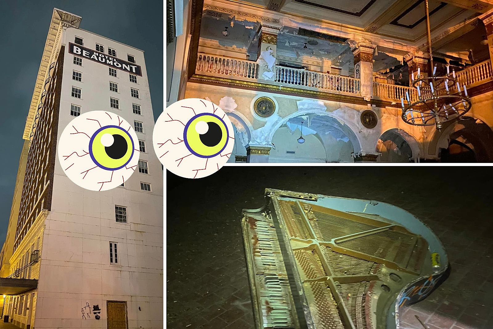 See Inside This Scary Abandoned Hotel In Beaumont, Texas image