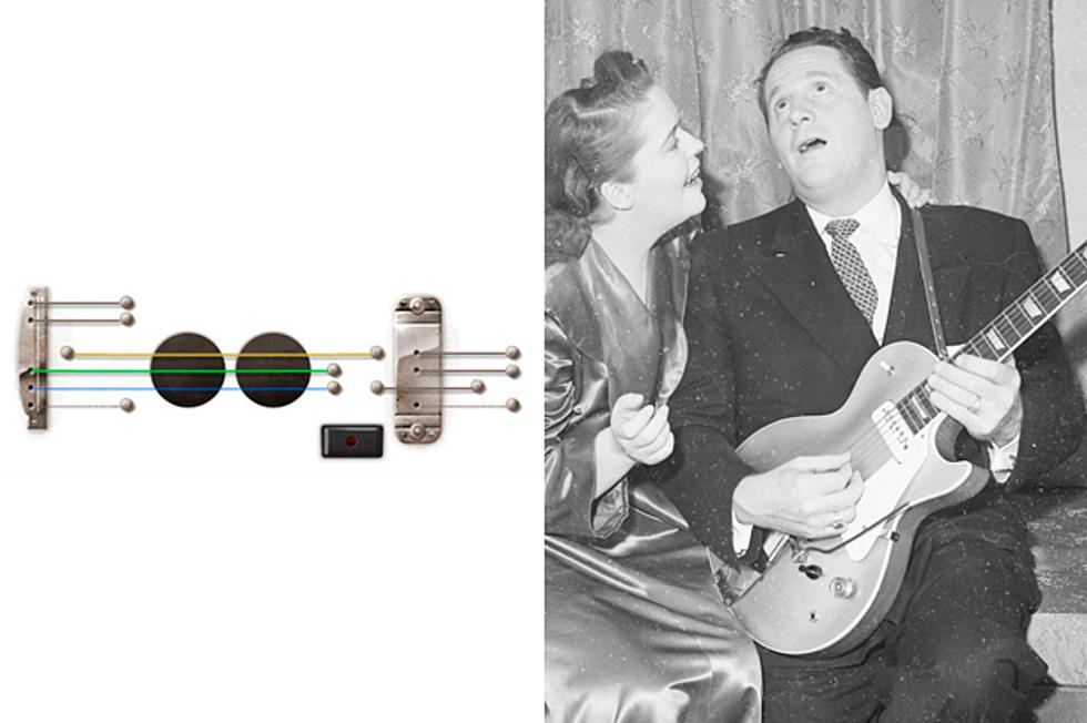 Google Celebrates Les Paul’s Birthday With Interactive Guitar Homepage ‘Doodle’ [VIDEO]