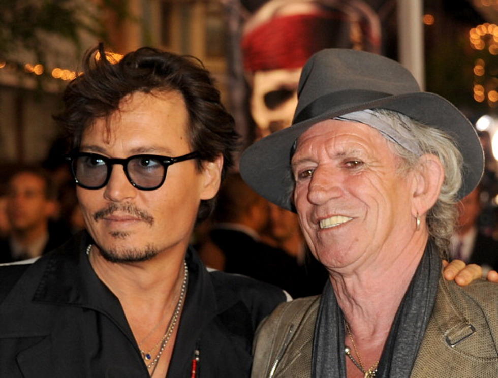 Keith Richards Rocks Out with Johnny Depp at ‘Rum Diary’ After-Party [VIDEO]