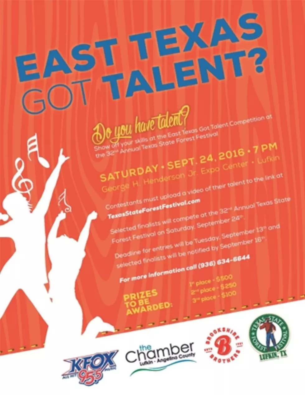 Show Us What You Got! &#8211; East Texas Got Talent Is Back For 2016