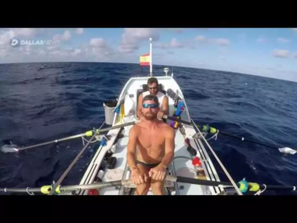 Three Texans Cross The Atlantic… in a Rowboat!