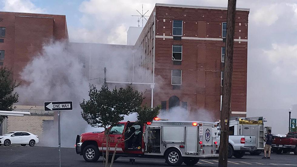 Car Fire Extinguished Downtown Lufkin