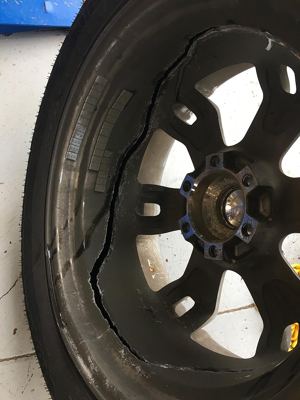 What On Earth Could Cause This To Happen To A Wheel?