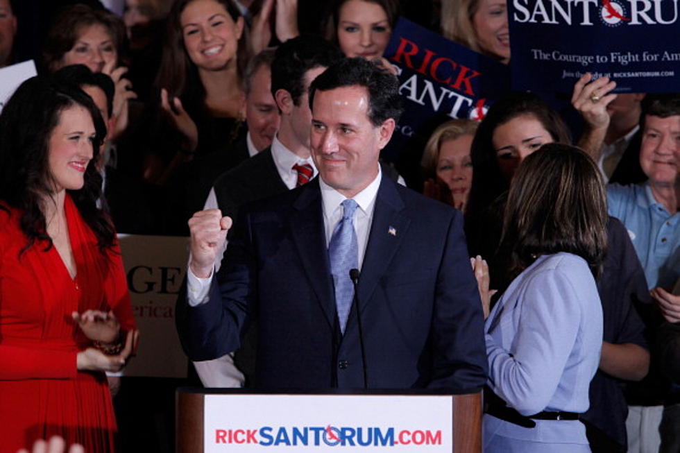 Santorum Jumps To Second Place With Three-For-Three Win On Tuesday