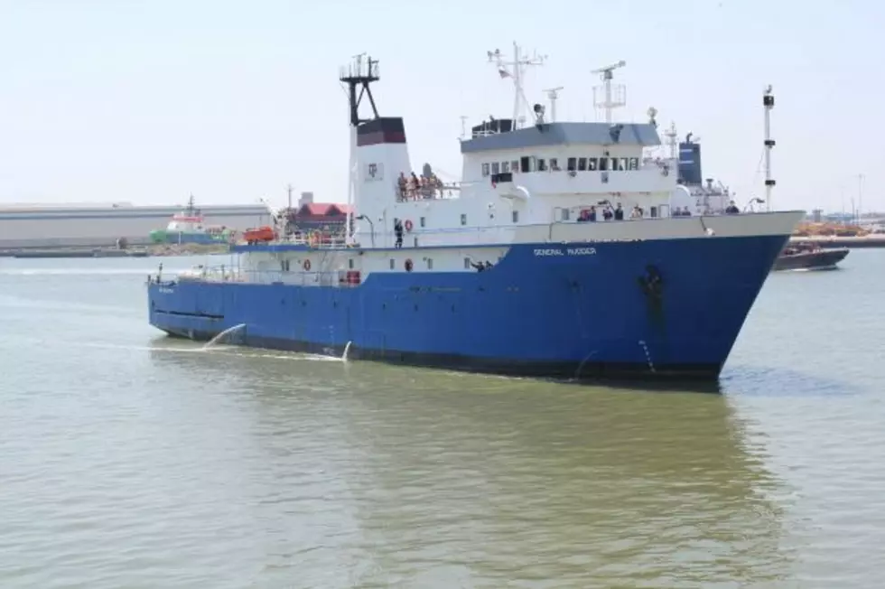 Aggies Name Training Ship for D-Day Hero