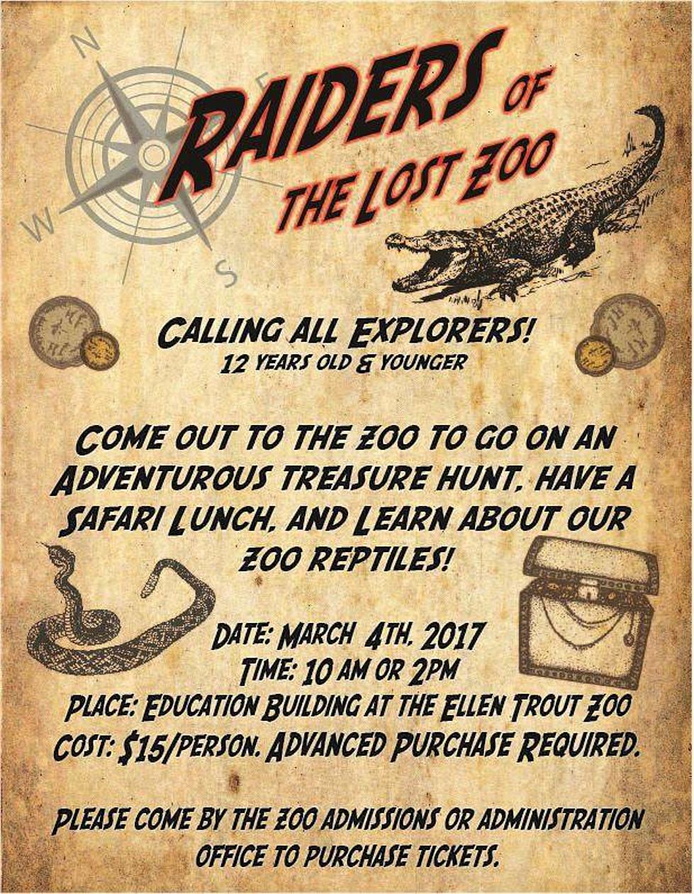 Have Your Little Adventurers Hunt For Treasure At The Zoo