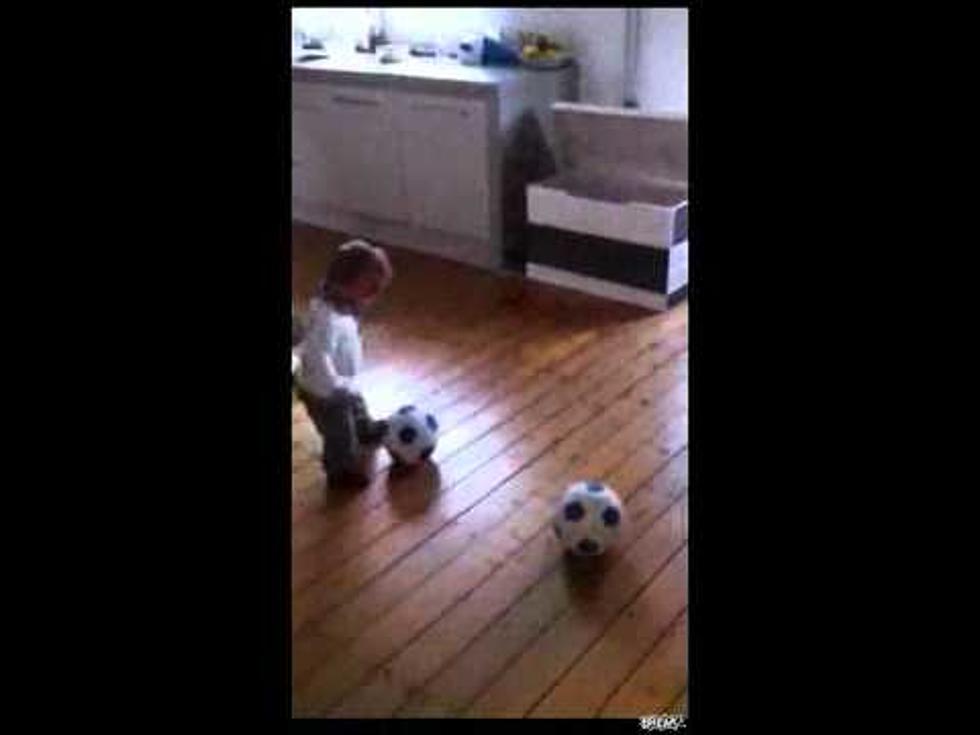 18-Month-Old Signs 10-Year Soccer Contract!