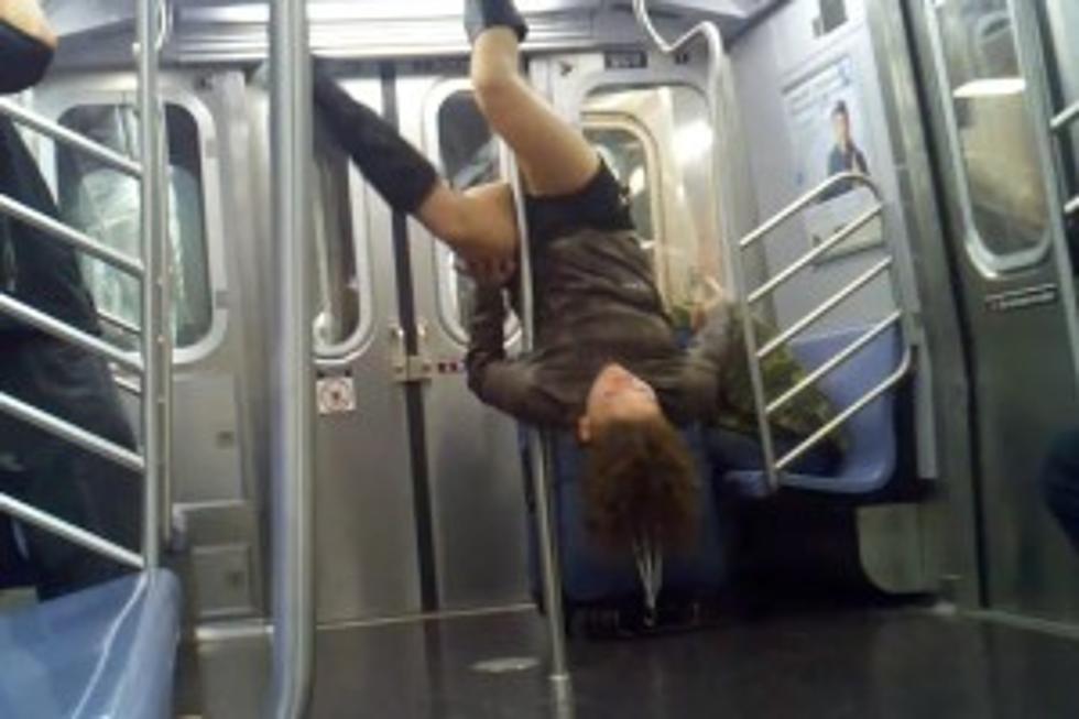 Subway Pole Dancing…What?