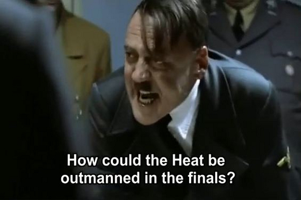 Hitler Reacts to Miami Heat’s NBA Championship Loss [VIDEO]