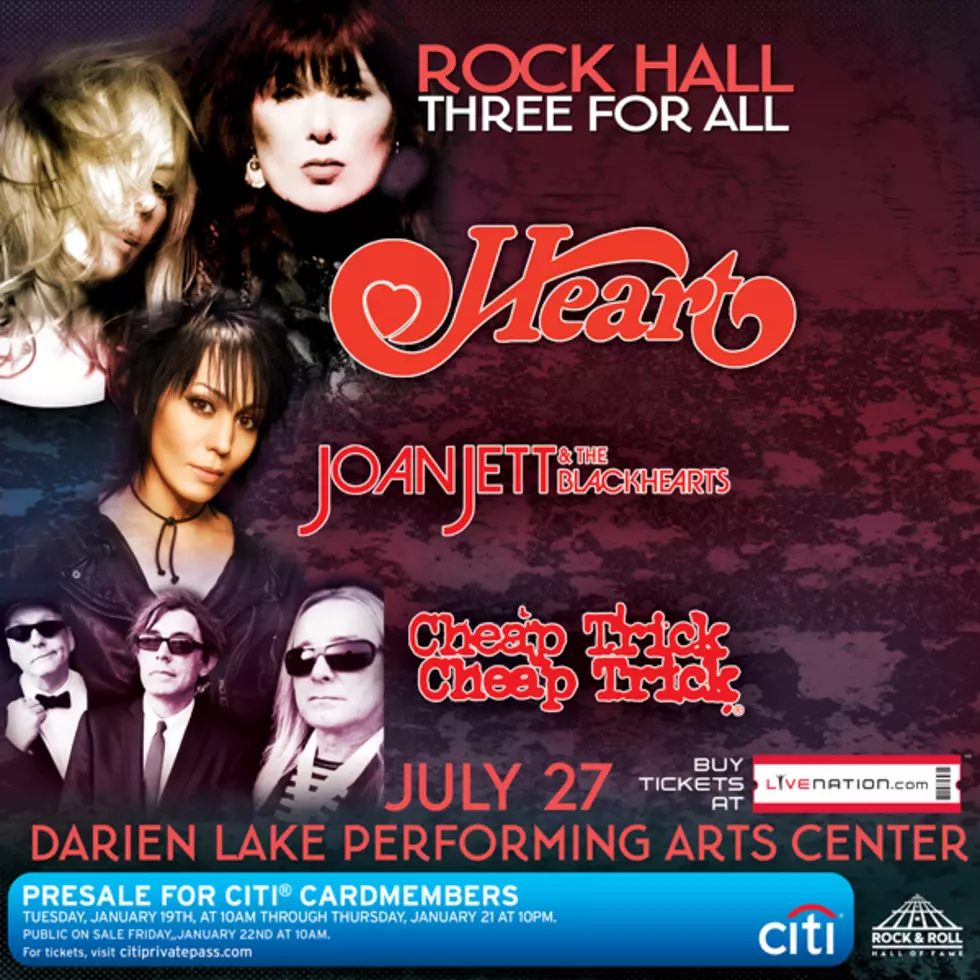 Get in on the Heart, Joan Jett, Cheap Trick Buffalo Presale