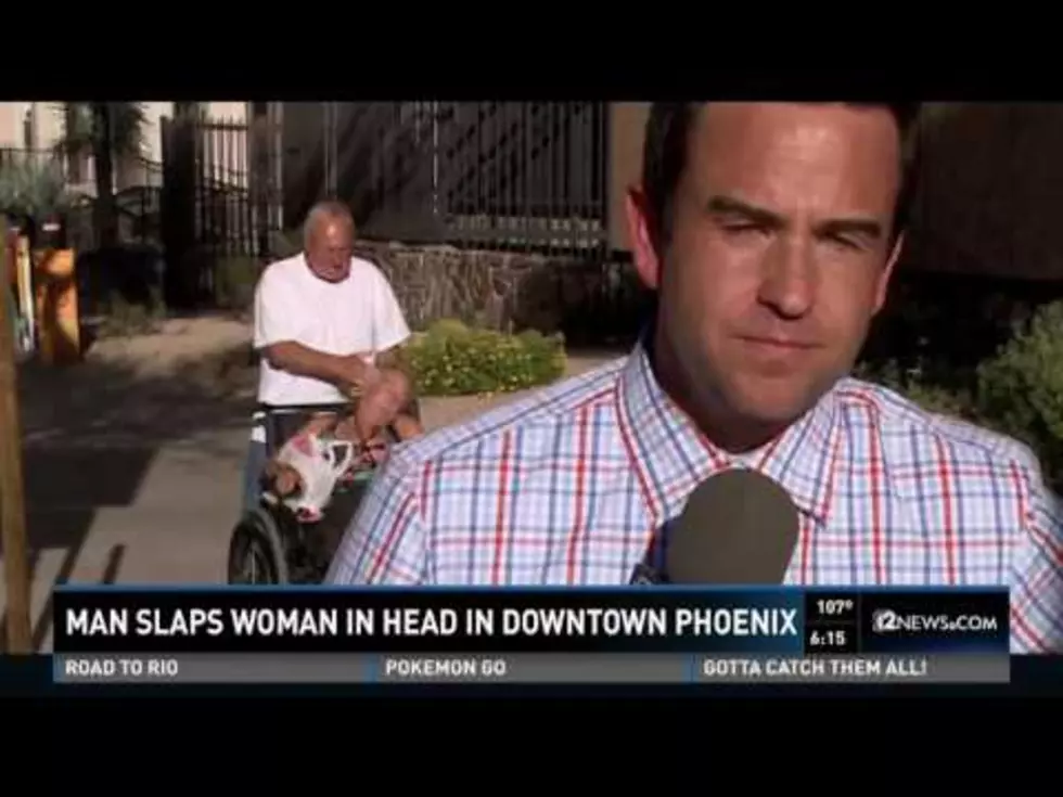 WATCH: Man Slaps Woman in Wheelchair on Live Television [VIDEO]