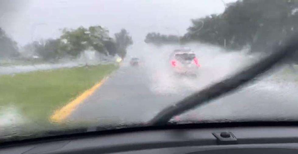 It Poured Sheets of Rain Yesterday in Buffalo (Video)
