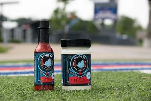 Stefon Diggs expands condiment line with extra hot sauce, lemon pepper  seasoning