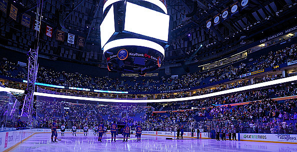 Sabres 90s night takes over KeyBank Center