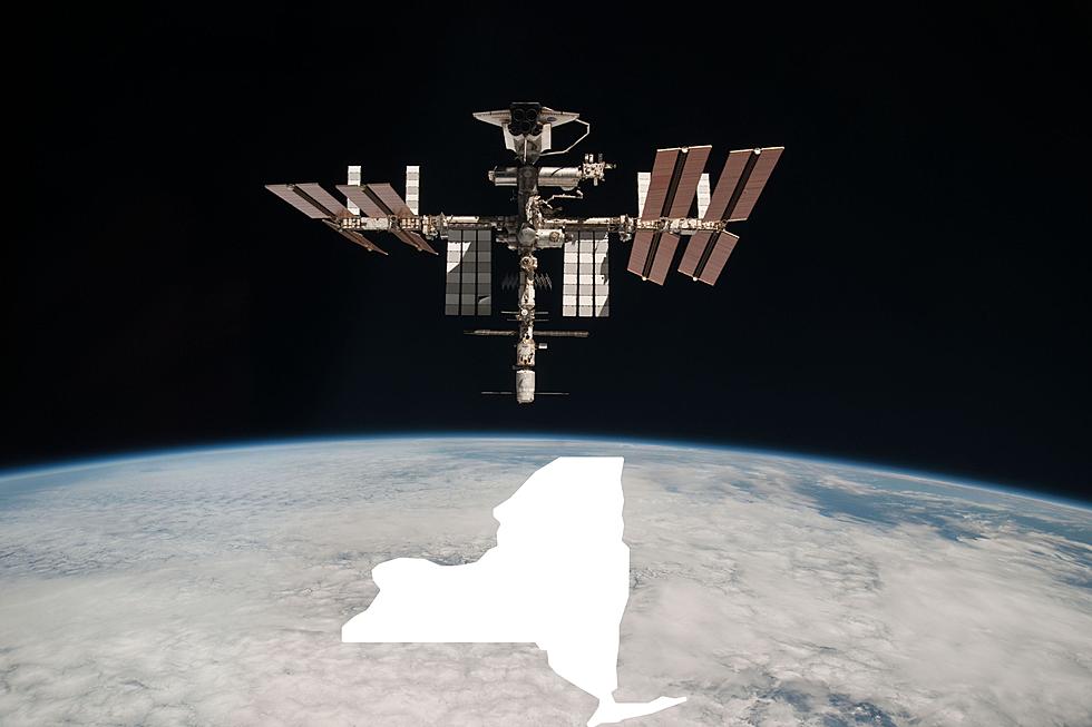 Video From Space Shows Frozen New York State