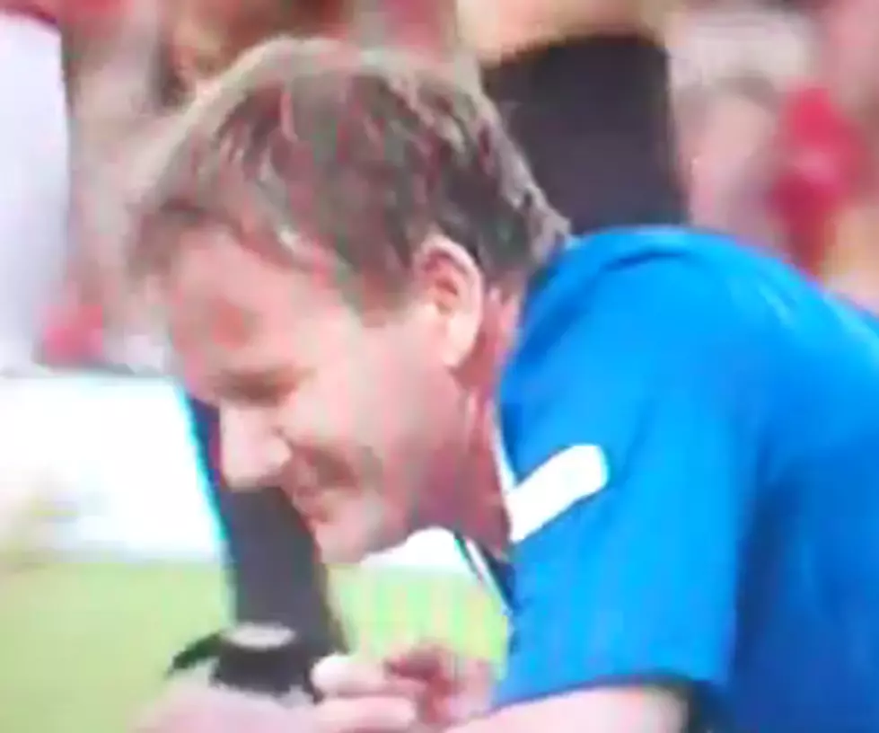 Gordon Ramsey and Will Ferrell Suffer Injuries at Charity Soccer Match[VIDEO]
