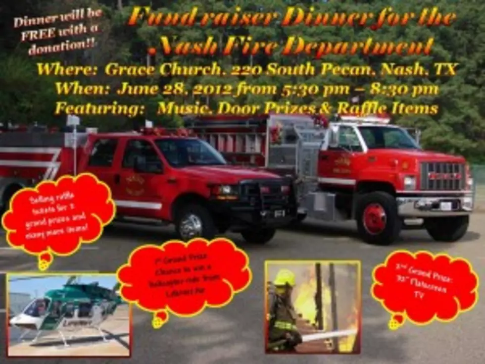 Fundraiser Slated For Nash Volunteer Fire Department
