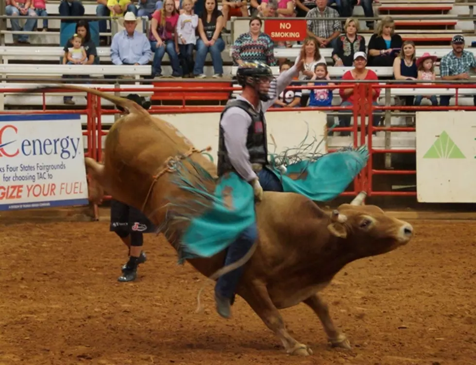 Bull Riding at the Four States Fair & Rodeo [VIDEOS]