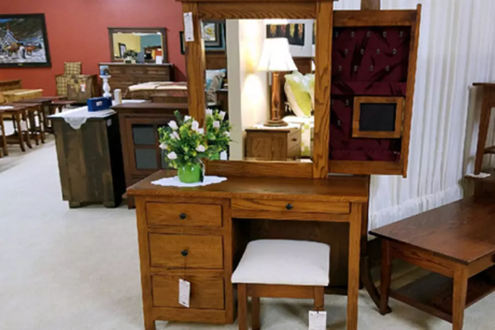 Bid to Win This Vanity Table With Hidden Jewelry Storage During the Online Auction