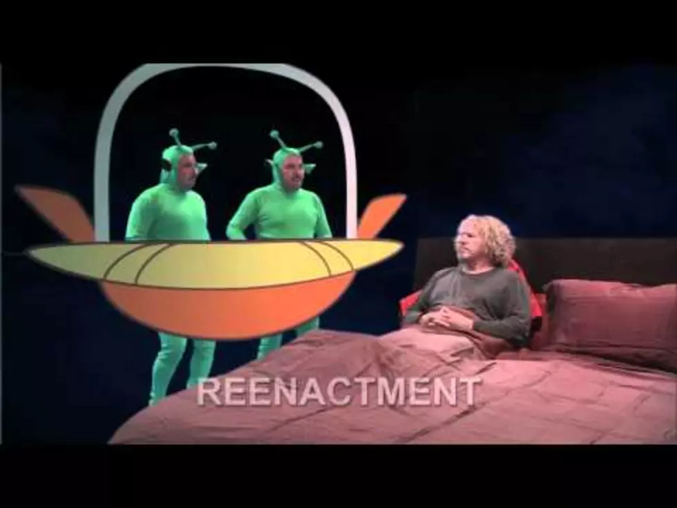 Sammy Hagar&#8217;s Alien Abduction Reenactment [VIDEO]