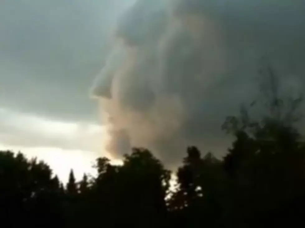 A Founding Father Shows His Face in The Clouds [VIDEO]