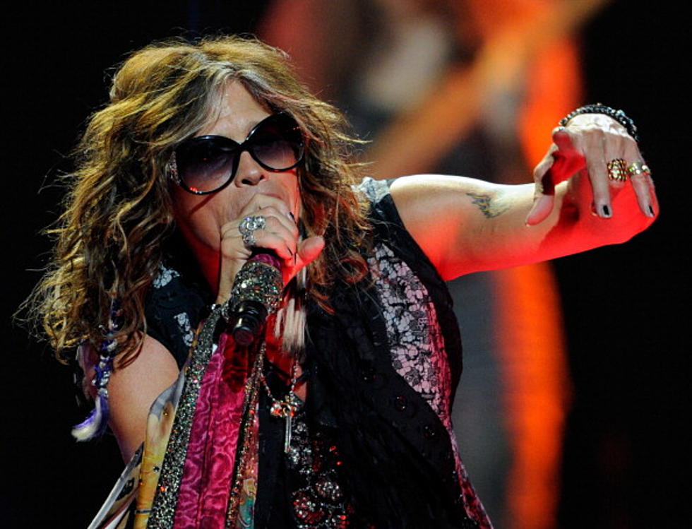 Steven Tyler Banged up But Fine After Fall
