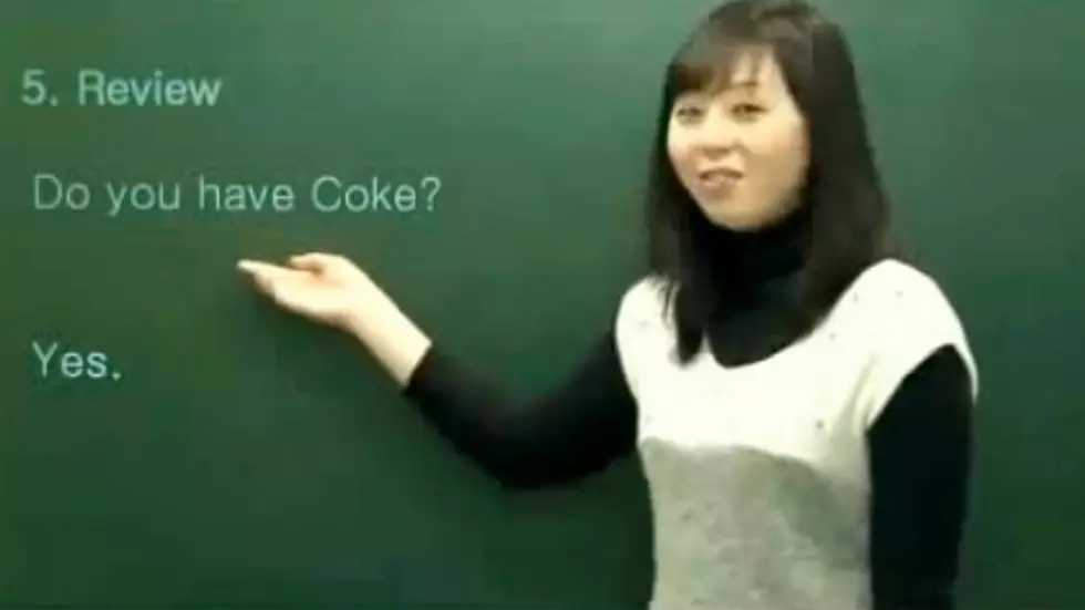 For Korean English Teacher, &#8216;Coke&#8217; is Hard [VIDEO]