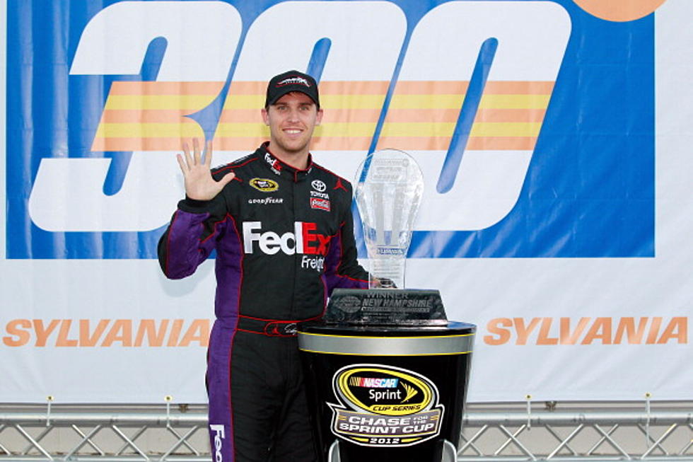 Denny Hamlin Wins the Second Race in the Chase for the Sprint Cup [VIDEO]