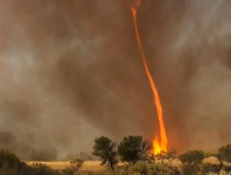 Check Out This Tornado… ON FIRE! [VIDEO]