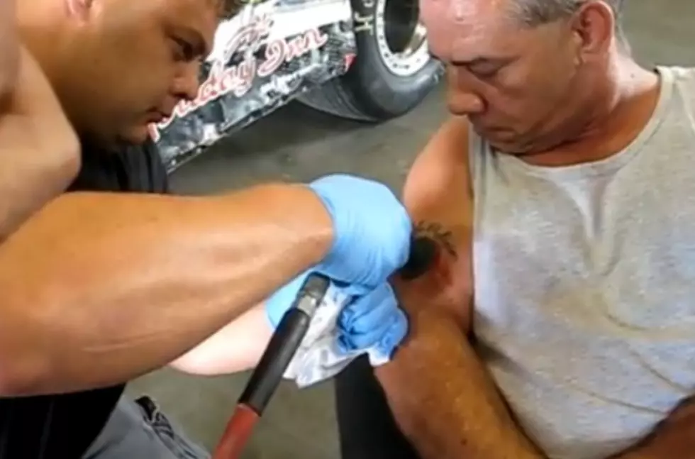 MUST SEE: Extreme Redneck Tattoo Removal [VIDEO][NSFW]