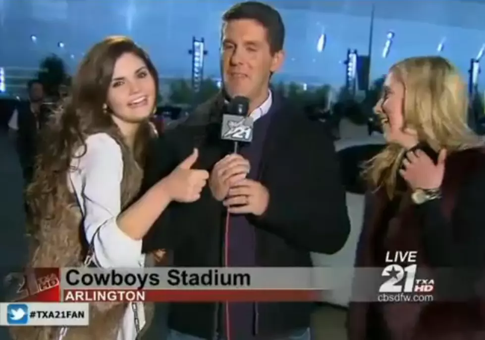 Drunk Texas A&M Fans Interrupt Live News Report [VIDEO]