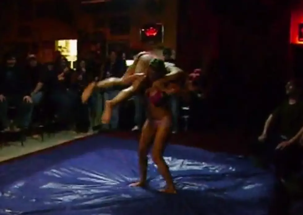 Hollywood Knockouts Oil Wrestling Tonight at Shooters [VIDEO]