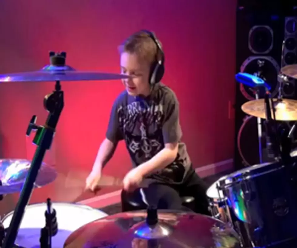 6-Year-Old Drummer Bangs Out Van Halen’s ‘Hot for Teacher’.[VIDEO]