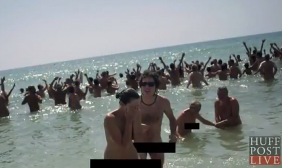 Skinny Dipping World Record Set in Vera Spain [VIDEO/PHOTOS]