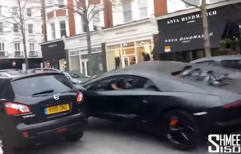 Watch as this Driver Crashes a Lamborghini Aventador [VIDEO]