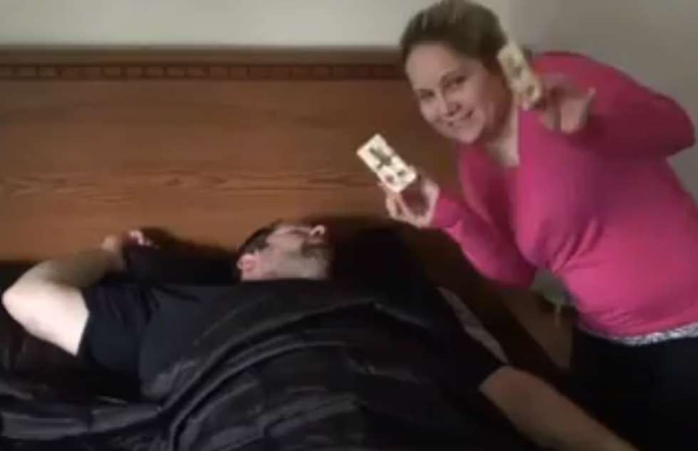 Outrageously Funny Footage of Couple Pranking Each Other While Sleeping [VIDEO]