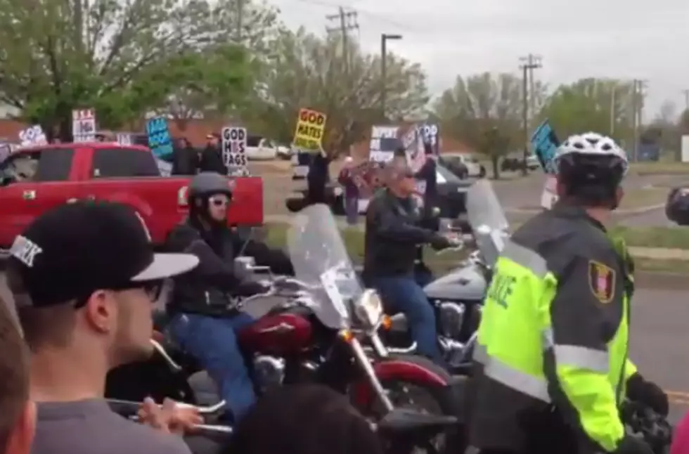 Westboro Baptist Church is Quickly Chased Out of Moore Oklahoma [VIDEO]
