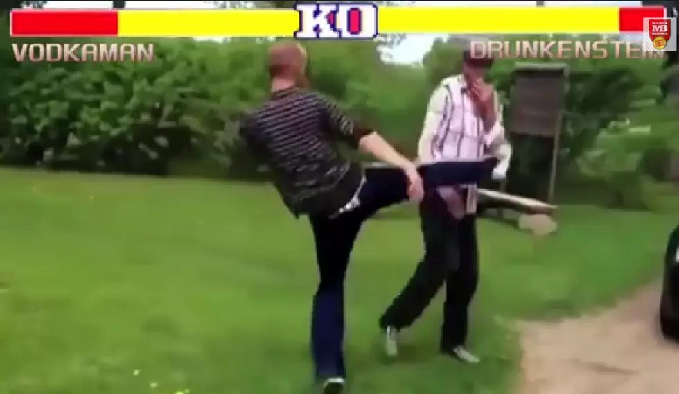 Crazy Drunks Fighting &#8211; Vodkaman Vs. Drunkenstein [VIDEO]