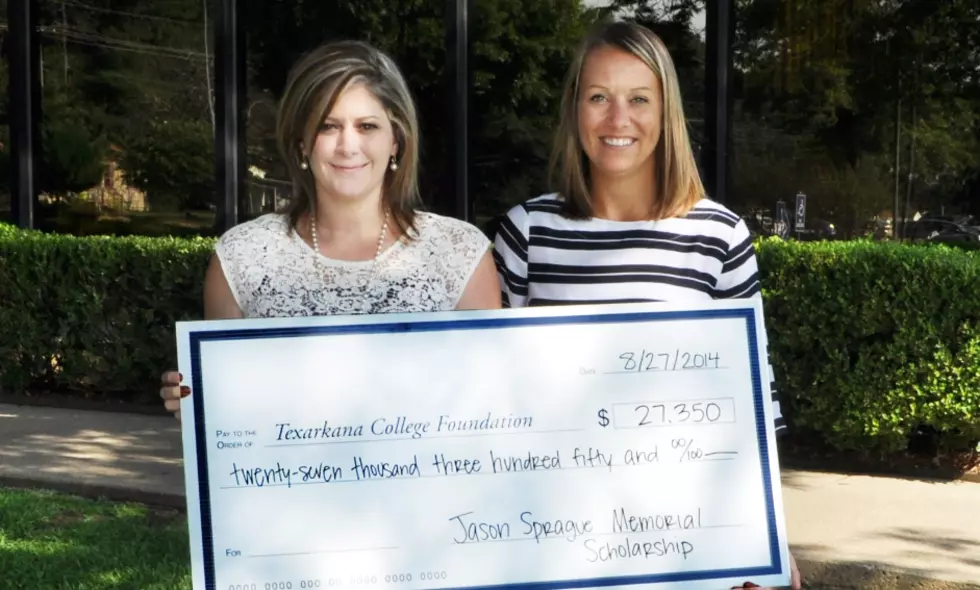 Jason Sprague Memorial Scholarship Fund at Texarkana College Reaches Endowed Status