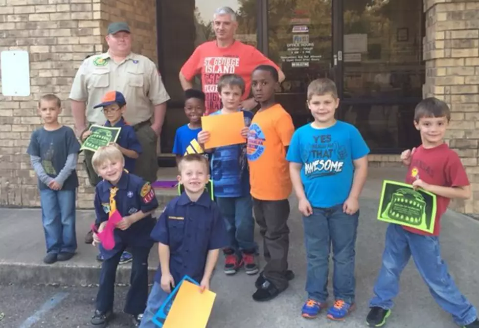 Cub Scouts Visit the Local Radio Stations